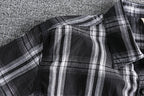 Camiseta Cuadros Vintage Hombre | Algodón Lavado | Dos Bolsillos | Estilo Costa Oeste | Ticotrendy