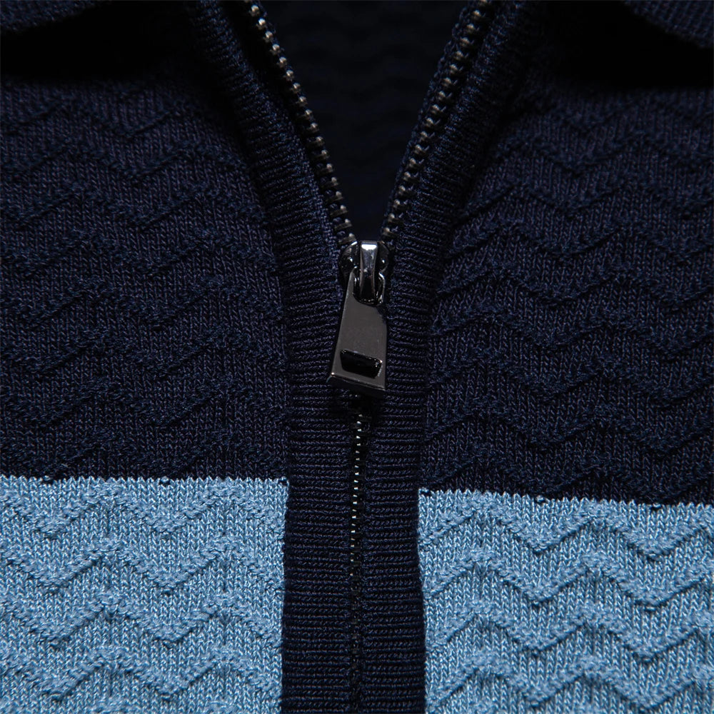 Polo Punto Acanalado Texturizado Hombre | Transpirable Verano | Tallas S-XXL | Tico Trendy