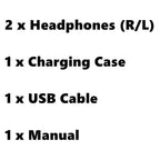 Auriculares SONY TWS Inalámbricos | Reducción de Ruido | BT5.0 | 200mAh | Compatibilidad Universal