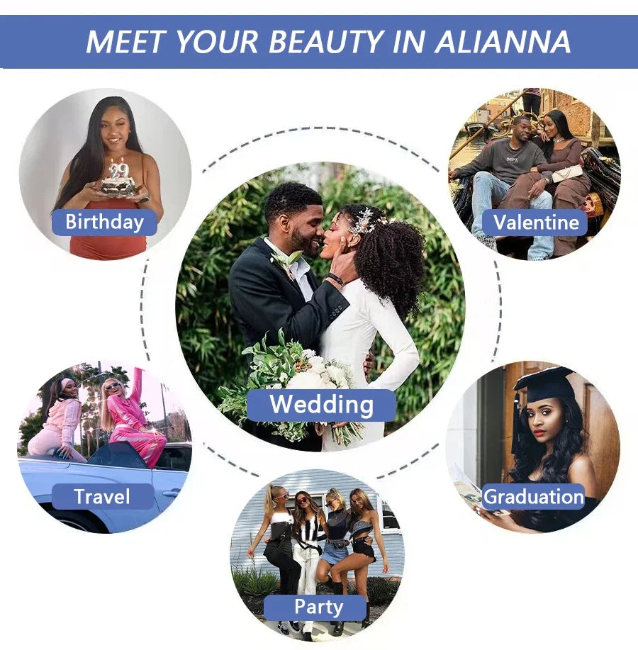 Ticotrendy | Peluca Cabello Humano Brasileño Lacio Lista Para Usar