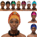 Turbante de Lentejuelas para Mujer Estilo Africano