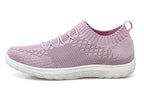 Zapatos Planos Ligeros para Mujer | Tallas 42-43 | Azul, Rosa, Negro, Gris | Verano
