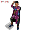 Conjunto 4 Piezas Dashiki Chaleco Gorra Niño | Tallas XS-XXL | Tico Trendy