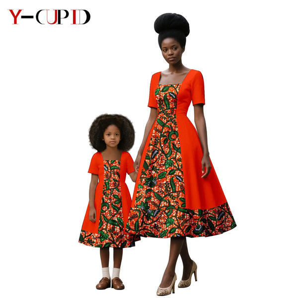 Vestido Princesa Patchwork Madre e Hija | Tico Trendy