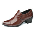 Zapatos Hombre Charol Negros Clásicos Punta Puntiaguda Formales | Fiesta