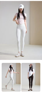 Leggings Piel Tiburón Sensación Desnuda | Sin Costuras Sexy Deportes | Mallas Ajustadas PV | Ticotrendy