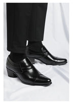 Zapatos Hombre Charol Negros Clásicos Punta Puntiaguda Formales | Fiesta
