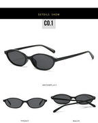 Gafas Sol Ovaladas Retro Leopardo Marrón | Montura Pequeña A La Moda UV400 Viajar