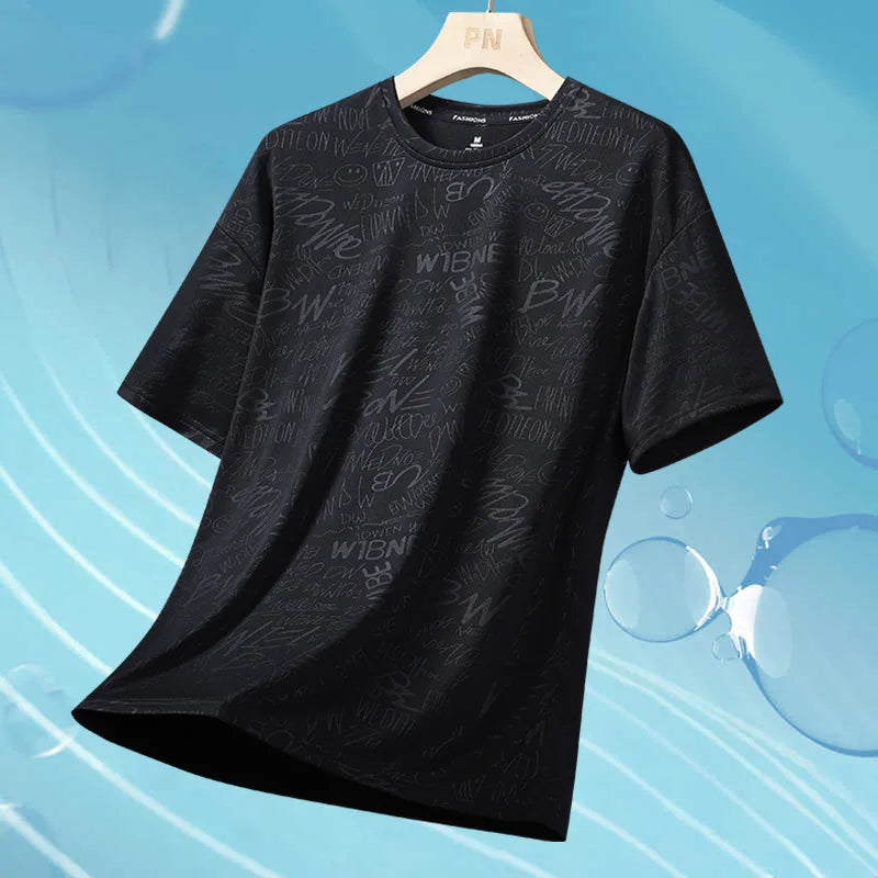 Camiseta Ticotrendy Hombre Manga Corta Cuello Redondo Casual | Transpirable Ligera