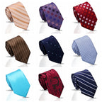 Corbata de seda de marca para hombre, azul, verde, naranja, Cachemira, ajuste Floral, boda, lugar de trabajo, puntos delgados, nueva moda