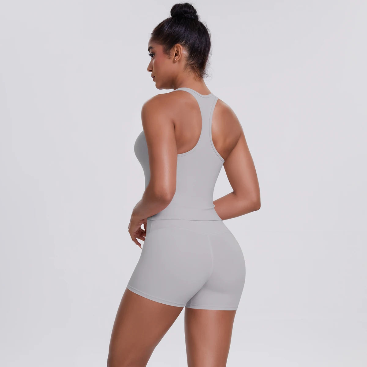 Conjunto Deportivo Mujer 2 Piezas | Sujetador Y Mallas Cintura Alta | Gym Yoga