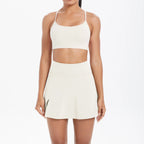 Conjunto Deportivo Yoga 2 Piezas | Ticotrendy Sujetador Shorts Mujer Estilo Fitness