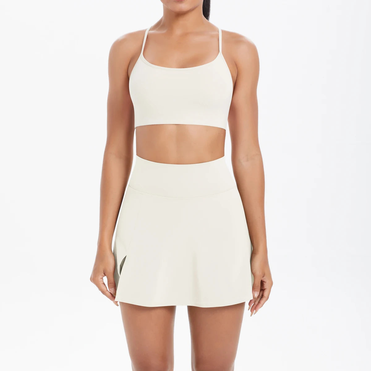 Conjunto Deportivo Yoga 2 Piezas | Ticotrendy Sujetador Shorts Mujer Estilo Fitness