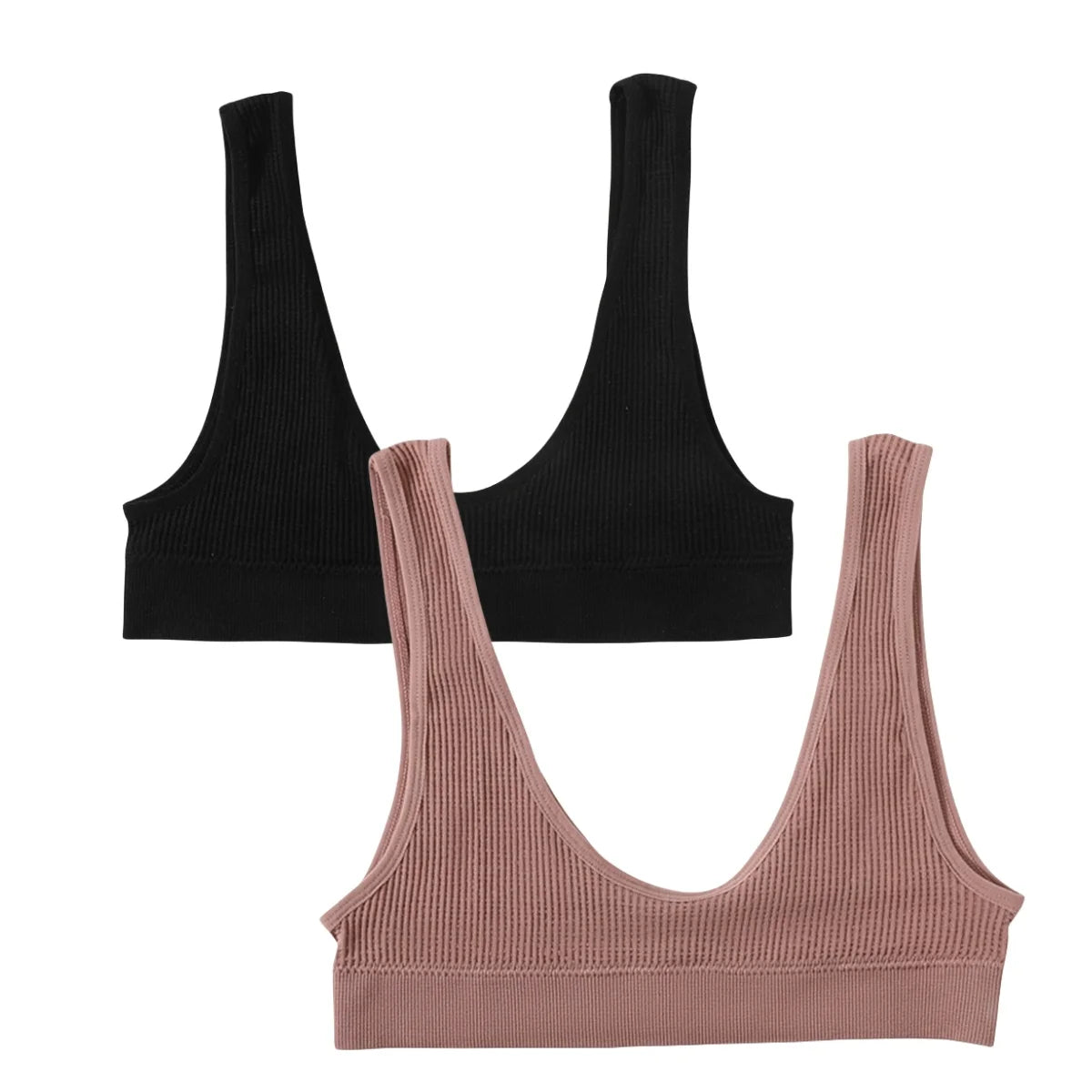 Top Tubo Encaje | Bralette Sin Costuras | Almohadillas Extraíbles | Ticotrendy