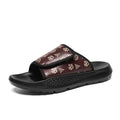 Sandalia Hombre Cuero Artificial | Retro Cómodas Planas Aire Libre | Tico Trendy