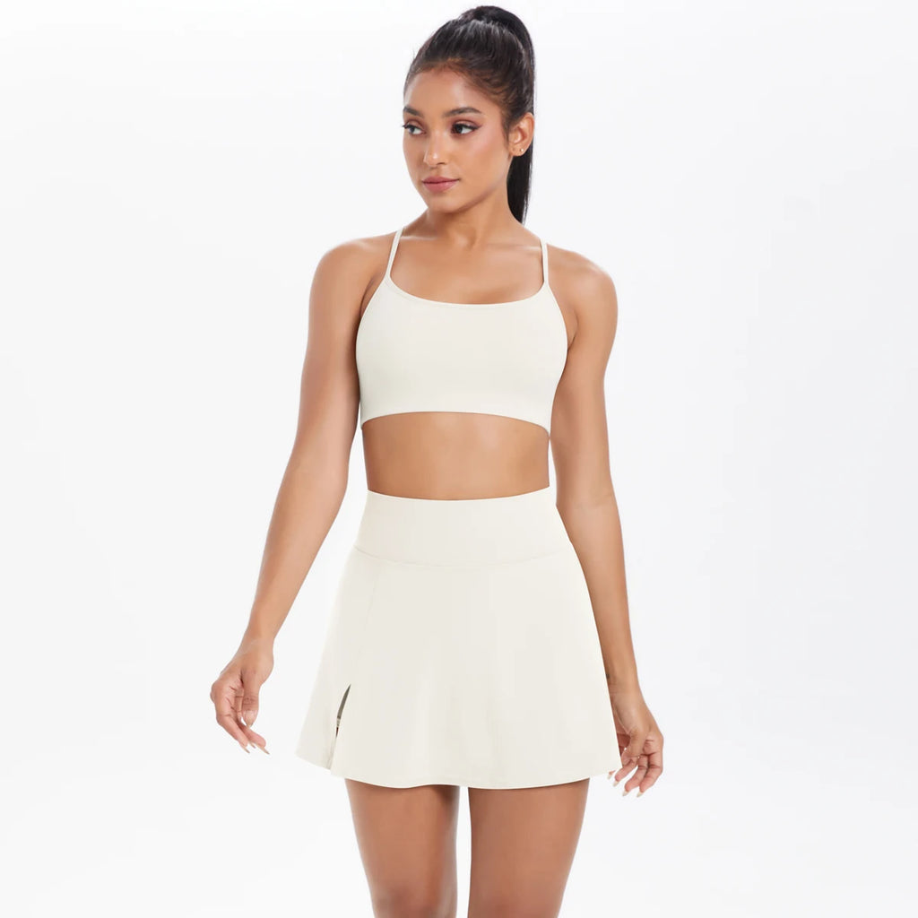 Conjunto Deportivo Yoga 2 Piezas | Ticotrendy Sujetador Shorts Mujer Estilo Fitness