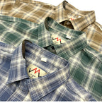 Camisa Cuadros Hombre | Algodón 100% | Estilo Retro Japonés | Manga Corta | Ticotrendy Costa Rica