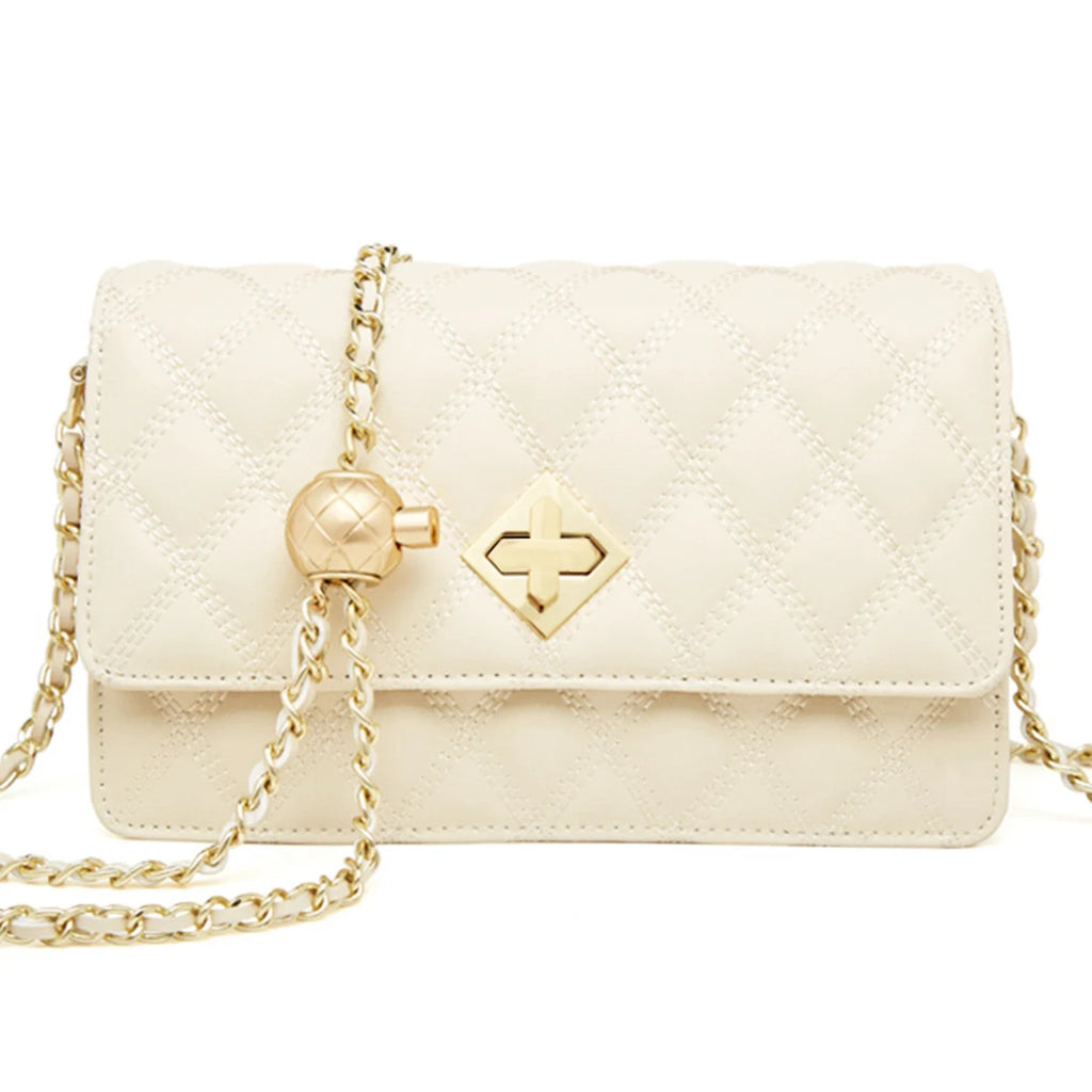 LAORENTOU bolso cruzado de cuero dividido para mujer, bolso de hombro femenino de moda 20225, bolso pequeño elegante