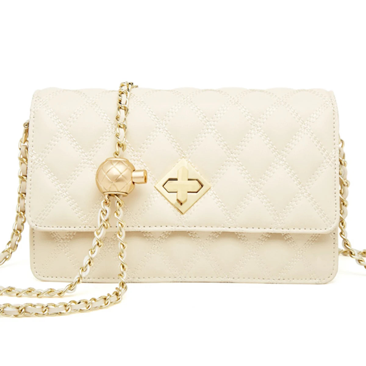 LAORENTOU bolso cruzado de cuero dividido para mujer, bolso de hombro femenino de moda 20225, bolso pequeño elegante