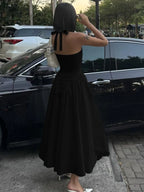 Vestido de fiesta con escote en V y espalda descubierta | Vestidos largos sexys