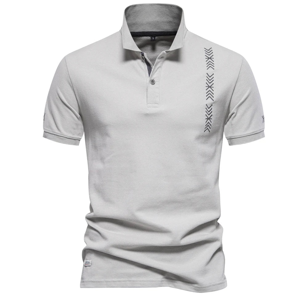 Polo Bordado Manga Corta Hombre | Algodón Verano | Tallas S-XXL | Tico Trendy
