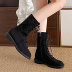 Botines de Suela Gruesa | Estilo Punk | Hebillas Modernas