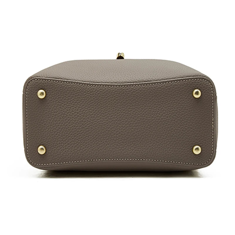 LAORENTOU Bolso cruzado de cuero de vaca para mujer, bolso de hombro informal a la moda, regalo de Festival para esposa, mamá