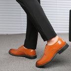 Zapatos Oxford de Cuero para Hombre | Nueva Suela Antideslizante | Ideal para Negocios y Bodas | Ticotrendy