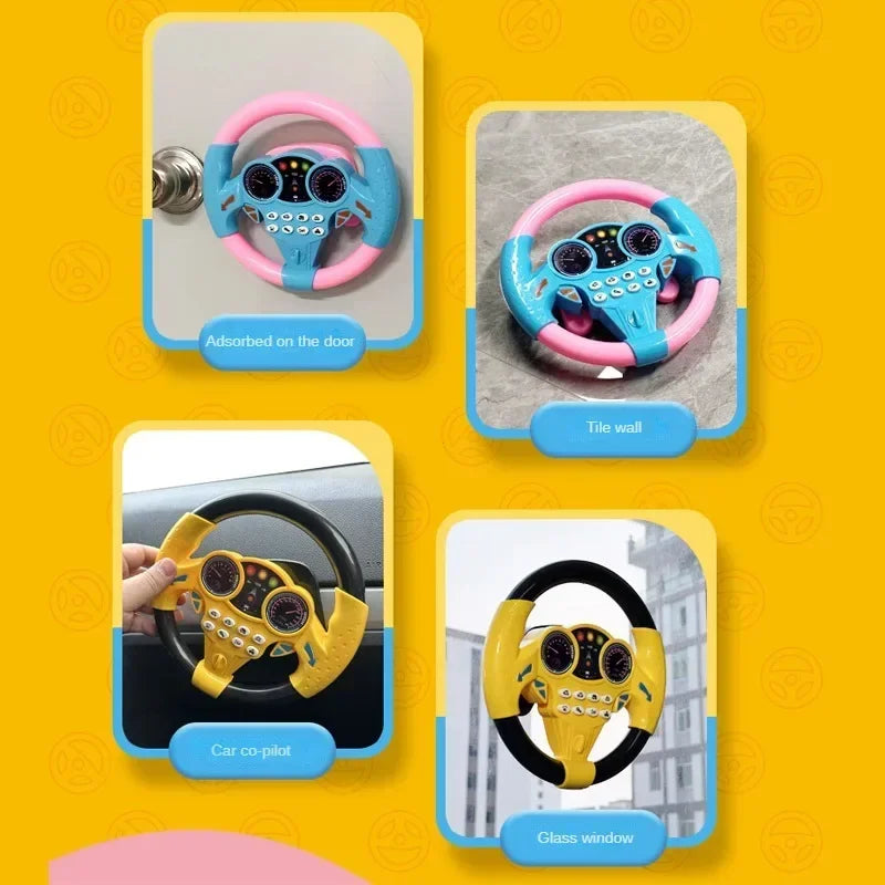 Volante De Juguete Simulador | Sonidos Y Luces | Regalo Infantil | Ticotrendy