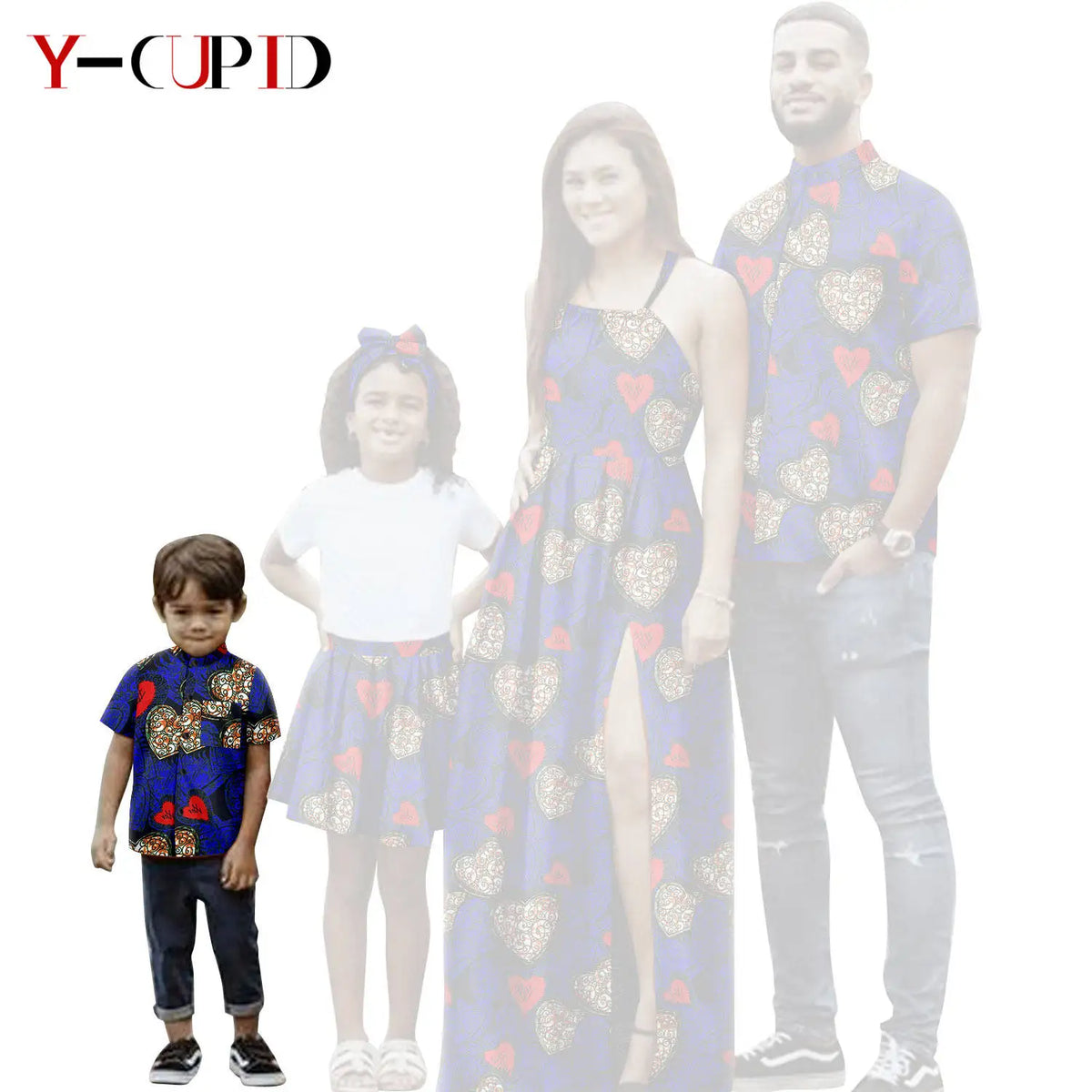Vestido Sexy y Camisa Dashiki Familiar | Tico Trendy