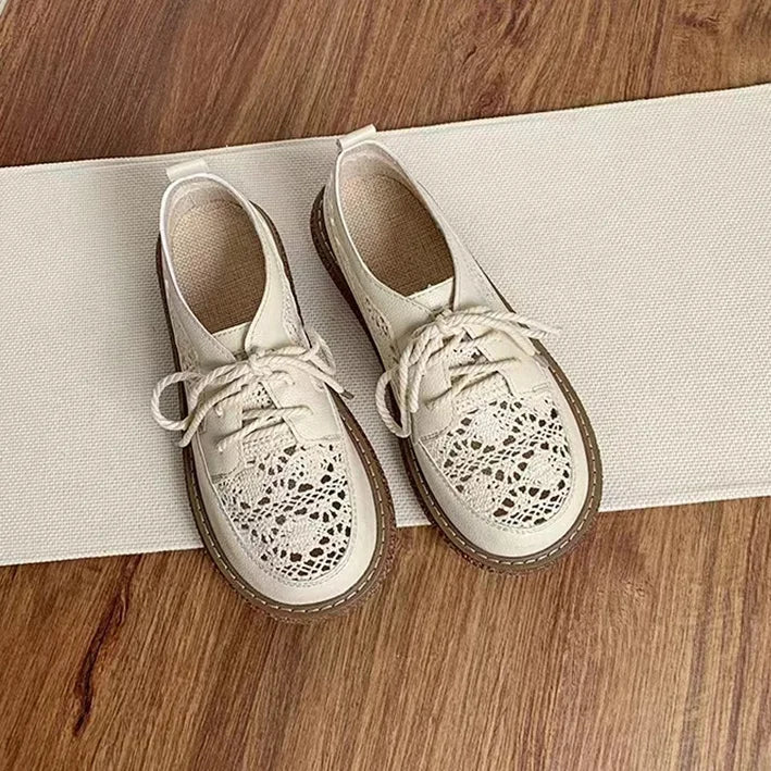 Zapatillas de Malla Transpirable | Estampado Blanco | Suela Suave Antideslizante | Tejido Cómodo