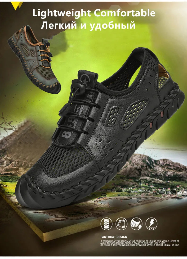 Zapatillas Malla Hombre ∣ Verano 2023 ∣ Transpirables Antideslizantes