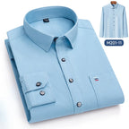Camisa  Algodón | Smart Casual | Ajuste Regular | Bolsillo | Vintage | Ticotrendy