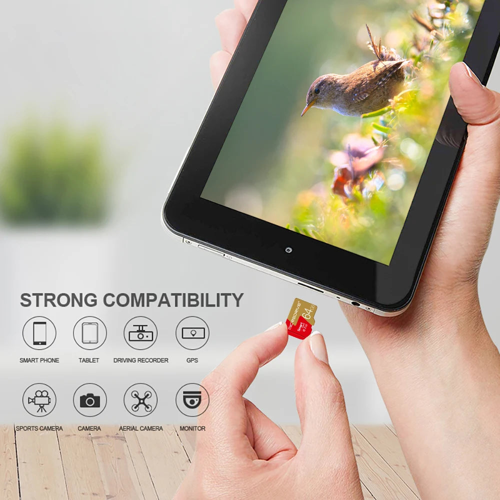 Tarjeta Micro SD Clase 10 | Alta Velocidad U3 | Amplia Compatibilidad | Ticotrendy