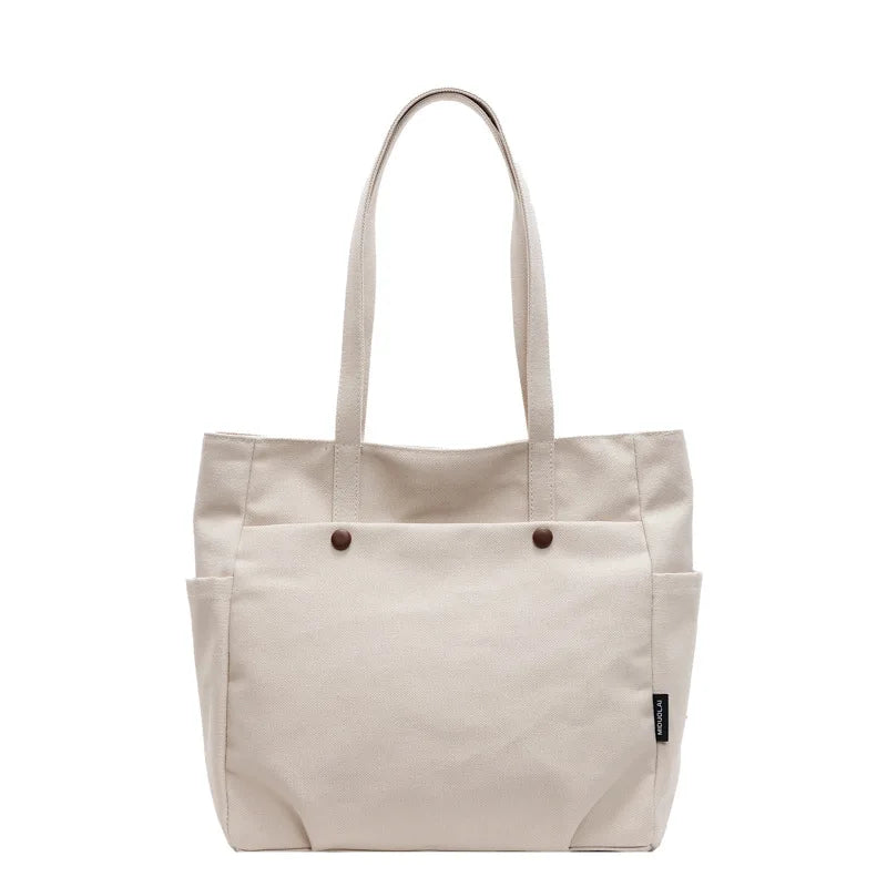 Bolso De Mano De Lona Mujer Gran Capacidad Viaje Y Trabajo