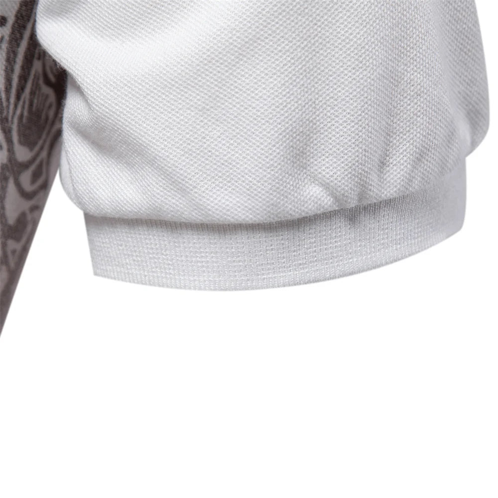 Polo Mezcla Algodón Estampado Degradado Hombre | Manga Corta Verano | Tallas S-XXL | Tico Trendy