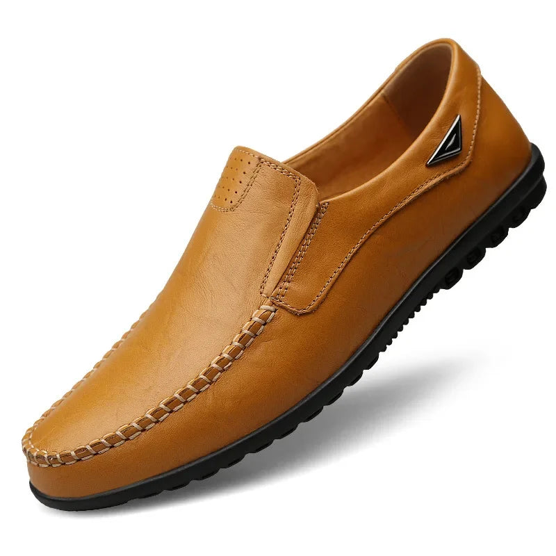 Zapatos Piel Genuina Hombre ∣ Transpirables Conducción ∣ Talla 37-46