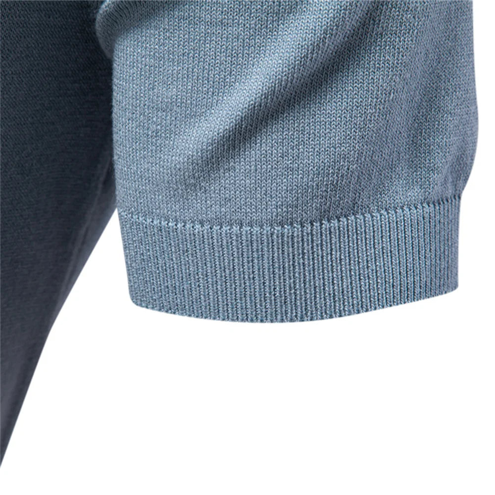Polo Deportivo Cuello V Bloques Color Hombre | Ajustado Eventos | Tallas S-XXL | Tico Trendy