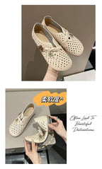 Mocasines de Diseñador con Punta Cuadrada | Ajuste Ancho | Cuero Suave | Novedad