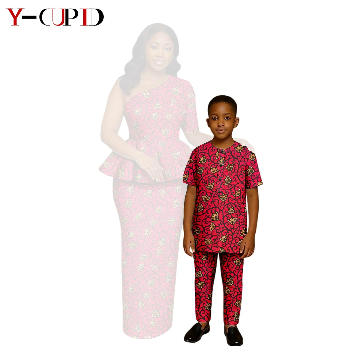 Vestido y Conjunto Dashiki Madre e Hijo | Tico Trendy