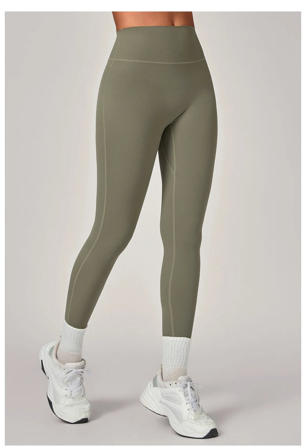 Pantalones Yoga Cintura Alta para Mujer | Efecto Scrunch Oculto | Secado Rápido y Suave | Tico Trendy