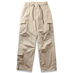 Pantalón Cargo Recto | Poliéster | Estilo Japonés | Hombre | Ticotrendy