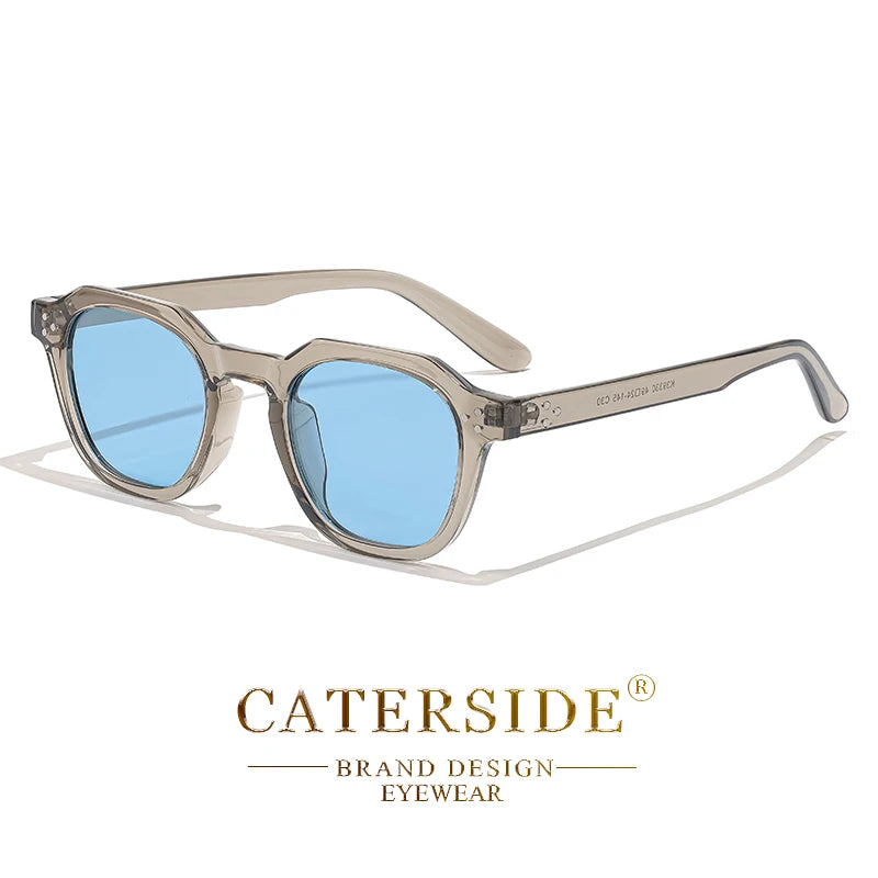 Gafas de Sol Polarizadas CATERSIDE | Montura Poligonal TR90 Ultraligera | UV400