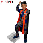 Conjunto 4 Piezas Dashiki Chaleco Gorra Niño | Tallas XS-XXL | Tico Trendy
