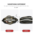 LAORENTOU bolso de hombro para mujer de piel auténtica 2025 Otoño Invierno bolso cruzado clásico bolso de moda que combina con todo elegante Oficina