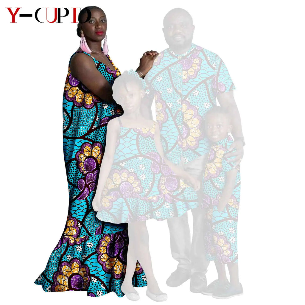 Vestido Dashiki Familiar Mujer Hombre Niños | Tico Trendy