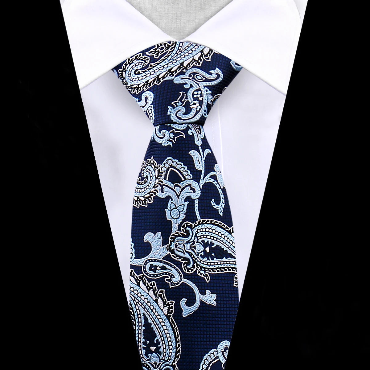 Corbata Jacquard De Poliéster Negocios Boda Accesorio De Moda