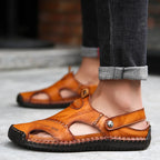 Sandalias Romanas Hombre Ticotrendy Cuero Artificial Transpirables Playa Aire Libre | Clásicos