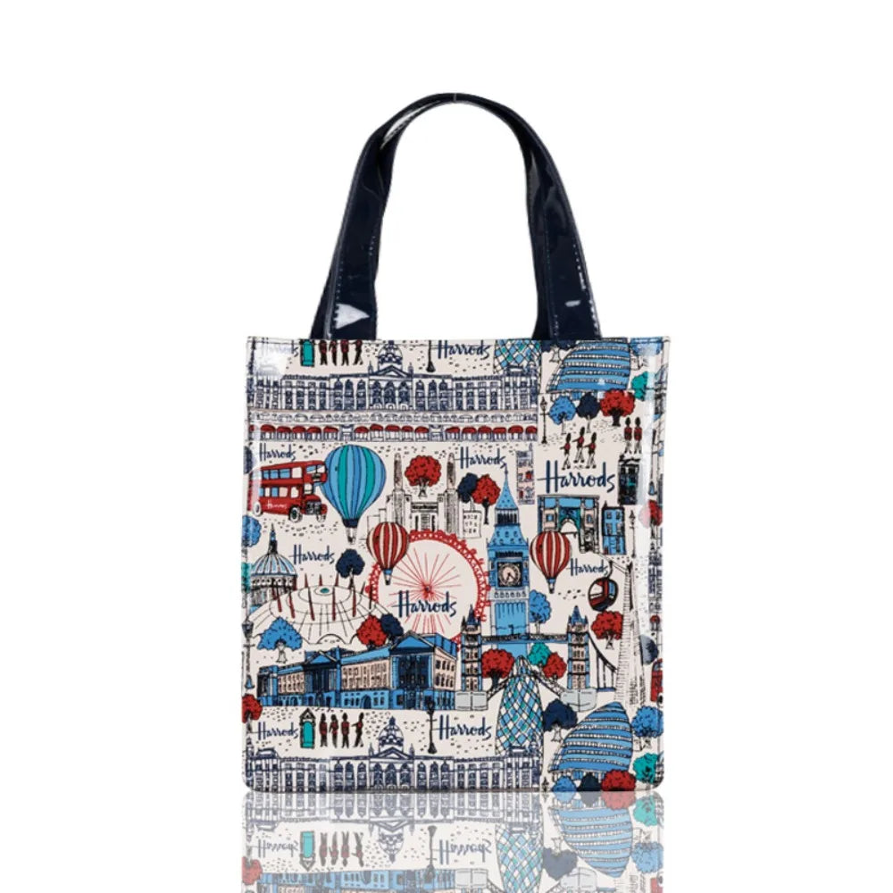 Monederos de compras de PVC a la moda, bolso de compras reutilizable de gran capacidad para mujer, bolso de playa ecológico impermeable