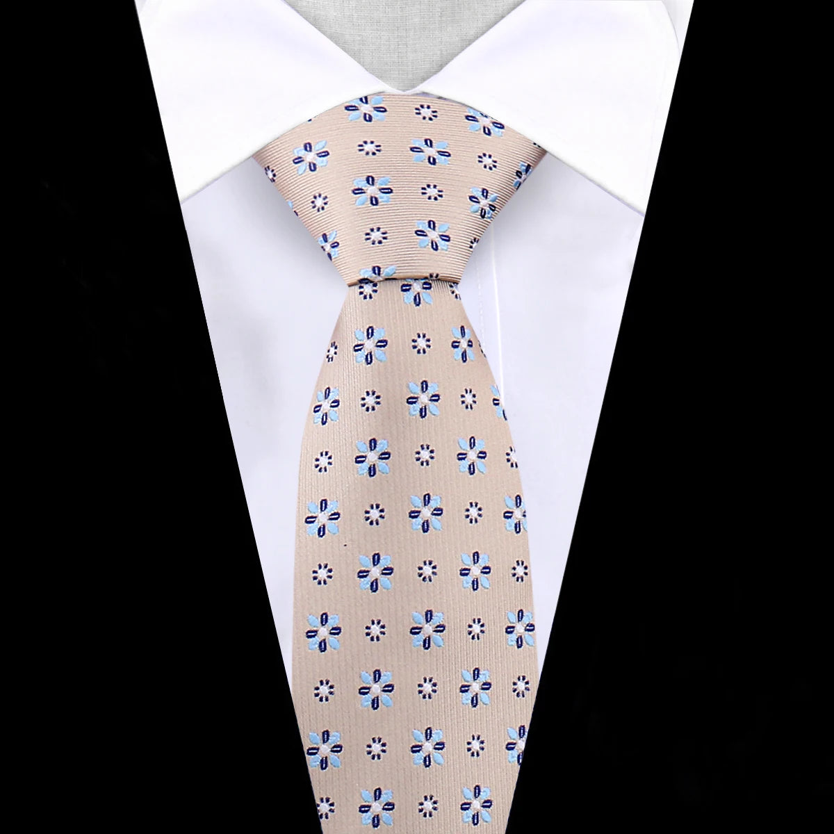 Corbata Jacquard De Poliéster Negocios Boda Accesorio De Moda